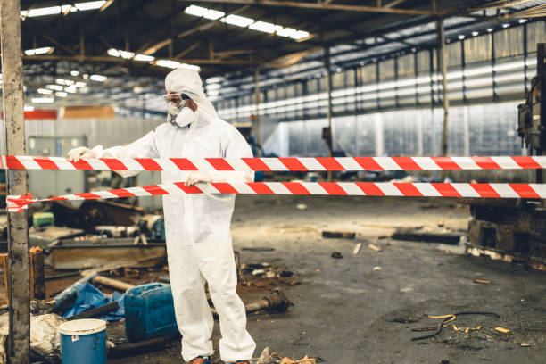 Professional Biohazard technician working in Reisterstown, MD